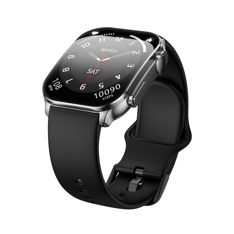 Montre connectée en métal, noir - ULTRA AMOLED - SW080A de la marque SMARTY 2.0